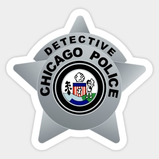 CHICAGO P.D. - DETECTIVE BADGE Sticker